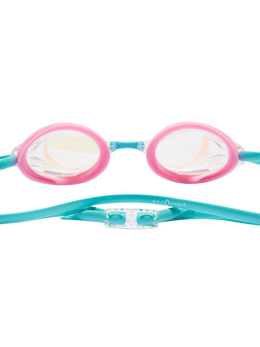 Brille AMANZI | Amanzi Axion Pearl Mirror Schwimmbrille – Pink/Teal