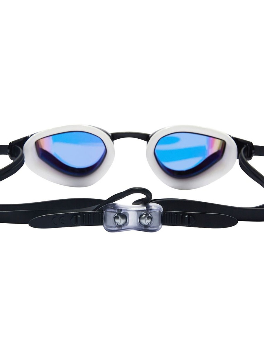 Brille AMANZI | Amanzi Dominate Prismatic Mirror Schwimmbrille – Schwarz/Weis