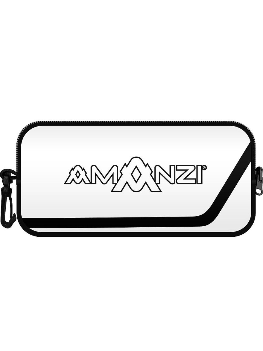 Brille AMANZI | Amanzi Dominate Pearl Mirror Schwimmbrille – Klar/Weis