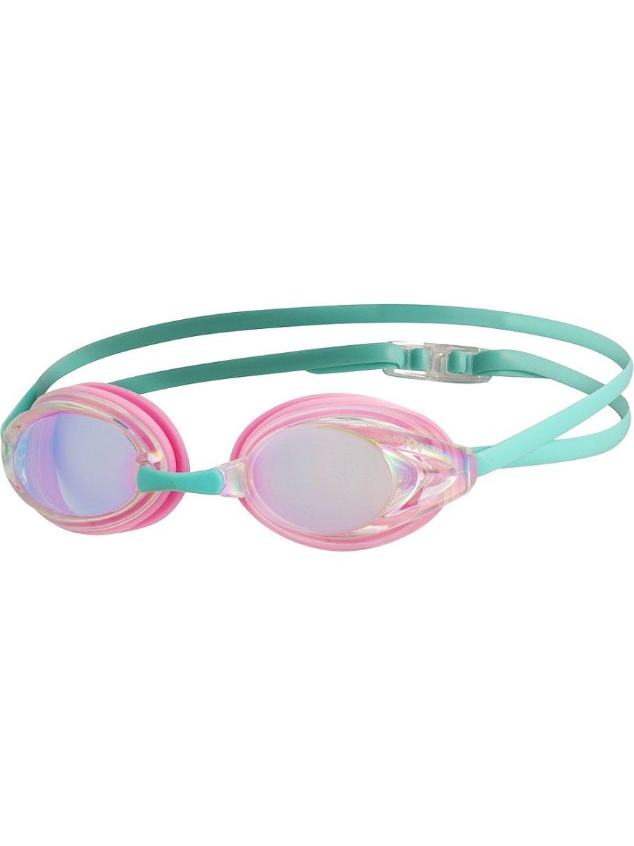 Brille AMANZI | Amanzi Axion Pearl Mirror Schwimmbrille – Pink/Teal